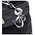 Borsa a tracolla Dior Charming Lock Cannage in tessuto, Nero - vista 7