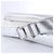 Dior Borsa a tracolla Cannolo in pelle verniciata Jil Sander in Silver Argento - vista 16
