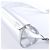 Dior Borsa a tracolla Cannolo in pelle verniciata Jil Sander in Silver Argento - vista 5