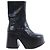 Jil Sander Lederstiefel in Schwarz, Größe EU 38