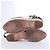 Sandali con zeppa Hermès Tivoli Hemp x Leather in Beige x Black 191098Z, Taglia EU 37 - vista 11