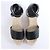 Sandali con zeppa Hermès Tivoli Hemp x Leather in Beige x Black 191098Z, Taglia EU 37 - vista 5