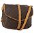 Louis Vuitton Saumur Monogram 35 Marrone