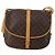 Louis Vuitton Saumur Monogram 35 Marrone - vista 2