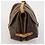 Louis Vuitton Saumur Monogram 35 Marrone - vista 4