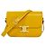 Céline Borsa a tracolla Celine Triomphe in pelle di vitello gialla Giallo