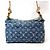 Borsa a tracolla Louis Vuitton Baggy PM Blu - vista 2