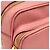 Borsa a tracolla Prada in pelle rosa con logo - vista 11
