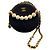 2019 Chanel Quilted Goatskin Chic Pearls Chain Round Clutch With Chain Shoulder Bag - vista 5