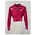 Dolce & Gabbana Fuchsia Cropped Leder-Bomber Sz.40 gebraucht - Ansicht 6