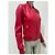 Dolce & Gabbana Bomberjacke aus rotem Lammleder, IT 40 gebraucht - Ansicht 2