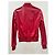 Dolce & Gabbana Bomberjacke aus rotem Lammleder, IT 40 gebraucht - Ansicht 7
