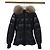 Alexander McQueen Schwarze Leder-Steppjacke Sz.40 Gebraucht