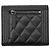 Cartera Chanel Matelasse Tri-Fold Negro - vista 3