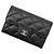 Tarjetero Chanel Matelassé Black Negro
