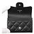 Tarjetero Chanel Matelassé Black Negro - vista 4
