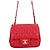 Borsa a tracolla Chanel Mini Matelassé con catena Rosso