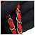 Borsa a tracolla Chanel Mini Matelassé con catena Rosso - vista 15
