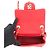 Borsa a tracolla Chanel Mini Matelassé con catena Rosso - vista 5