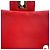 Borsa a tracolla Chanel Mini Matelassé con catena Rosso - vista 9