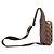 Borsa a tracolla Louis Vuitton Damier Ebene Geronimos N51994 Marrone - vista 2