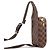 Borsa a tracolla Louis Vuitton Damier Ebene Geronimos N51994 Marrone - vista 3