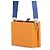 Borsa a pochette Louis Vuitton in pelle Saffron D'oro - vista 2