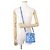 Borsa Louis Vuitton Monogram Empreinte Bianco Blu - vista 4