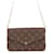Louis Vuitton Monogram Pochette Felicie Fuschia Monogramma