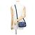 Sac à épaule Louis Vuitton Monogram Heritage Trocadero Bleu - vue 4