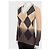 Dolce & Gabbana Argyle Cardigan Braun Beige Anthrazitgrau - Ansicht 2
