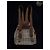 Zaino Burberry Haymarket Check Marrone Nero Bianco Rosso Beige - vista 6