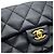 Borsa a tracolla Chanel Mini Matelassé in pelle d'agnello Nero - vista 5
