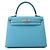 Hermès Borsa Hermes Kelly 25 in pelle Epsom Blue Nord