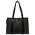 Edge Céline CELINE Vintage Macadam Leder Tote Bag Braun Schwarz - Ansicht 3