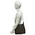 Fendi Vintage Zucca FF Pattern Canvas Leather Shoulder Bag Brown Black - view 2