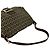 Borsa a tracolla Fendi Mamma Bucket Zucchino FF Pattern Semi Marrone - vista 4