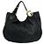 Gucci Charlotte Guccissima Leder-Tote-Bag mit G-Logo Schwarz