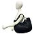 Gucci Charlotte Guccissima Leder-Tote-Bag mit G-Logo Schwarz - Ansicht 2