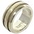 Tiffany & Co Anillo Tiffany Vintage Grooved Double Line Plata