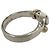 Tiffany & Co Anello Tiffany Vintage Hook & Eye Argento D'oro - vista 5