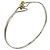 Tiffany & Co Bracciale Tiffany Vintage Hook & Eye Heart Bangle Argento D'oro