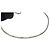 Tiffany & Co Bracciale Tiffany Vintage Hook & Eye Heart Bangle Argento D'oro - vista 3