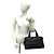 Timeless Borsa Chanel Coco Mark Wild Stitch in lambskin Nero - vista 2