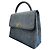 Borsa Chanel CC Denim Kelly Top Handle 1997 - vista 2