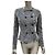 Giacca in tweed bianca e nera Christian Dior Sz.38 usata