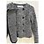 Giacca in tweed bianca e nera Christian Dior Sz.38 usata - vista 7