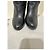 Hermès Black Leather Over-the-Knee Boots - Size 39 Pre-owned - view 10