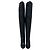 Hermès Black Leather Over-the-Knee Boots - Size 39 Pre-owned - view 2