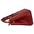 Borsa a mano Prada Galleria in pelle Saffiano Rosso - vista 5